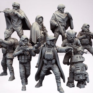 Star Wars Insurgent Fireteam 3D Print Plik STL