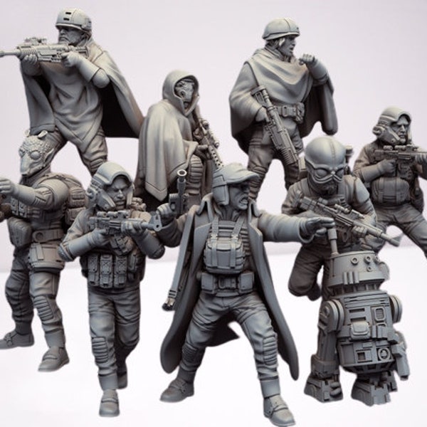 Star Wars Insurgent Fireteam 3D Print STL File