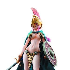 Gladiator Girl Rebecca 3D Druck STL File