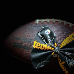 Pittsburgh Steelers Jumbo Bow Clip or Headband