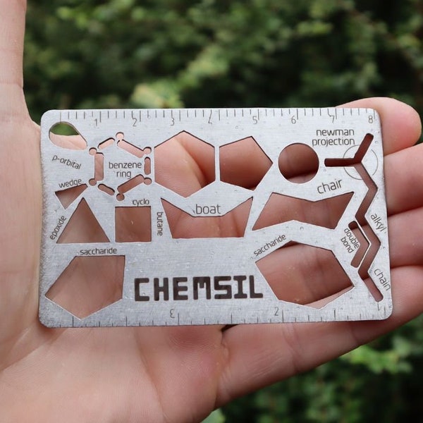 Chemsil - Pochoir de chimie organique