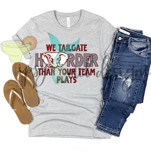 Tailgate Harder - Alabama - PNG - Digital Download