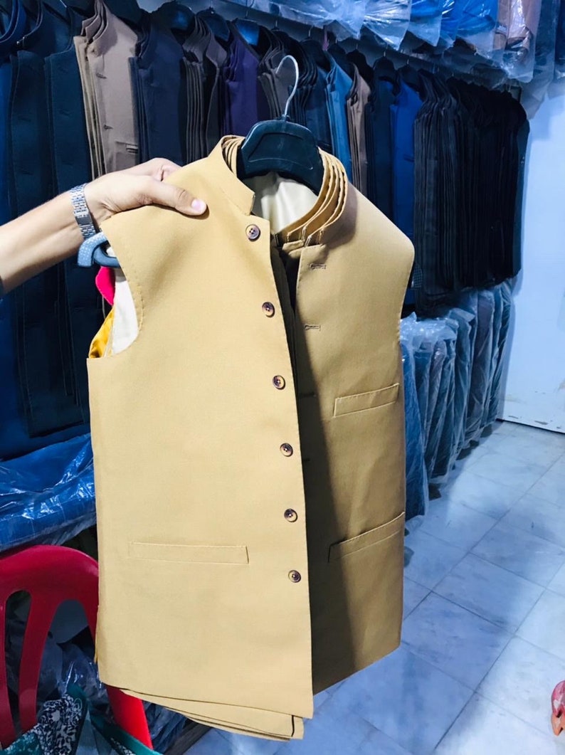 Wasket Traditional Afghan/peshawari Wasket/vest for Men From Peshawar Pakistan ...