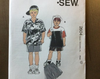 Kwik Sew 2604 Classic Boys/girls sewing pattern