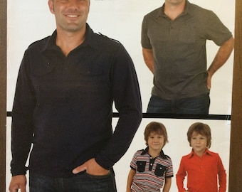 Jalie 3137 Men/Boys Polo sewing pattern