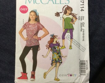 McCall’s 7114 Tunic and Legging Uncut with FF