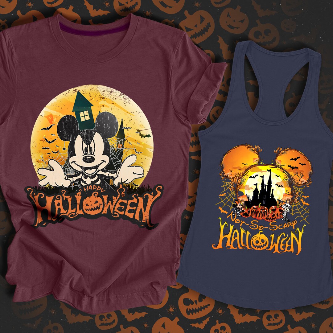 Not so Scary Halloween Shirt Disney Halloween Shirt Etsy