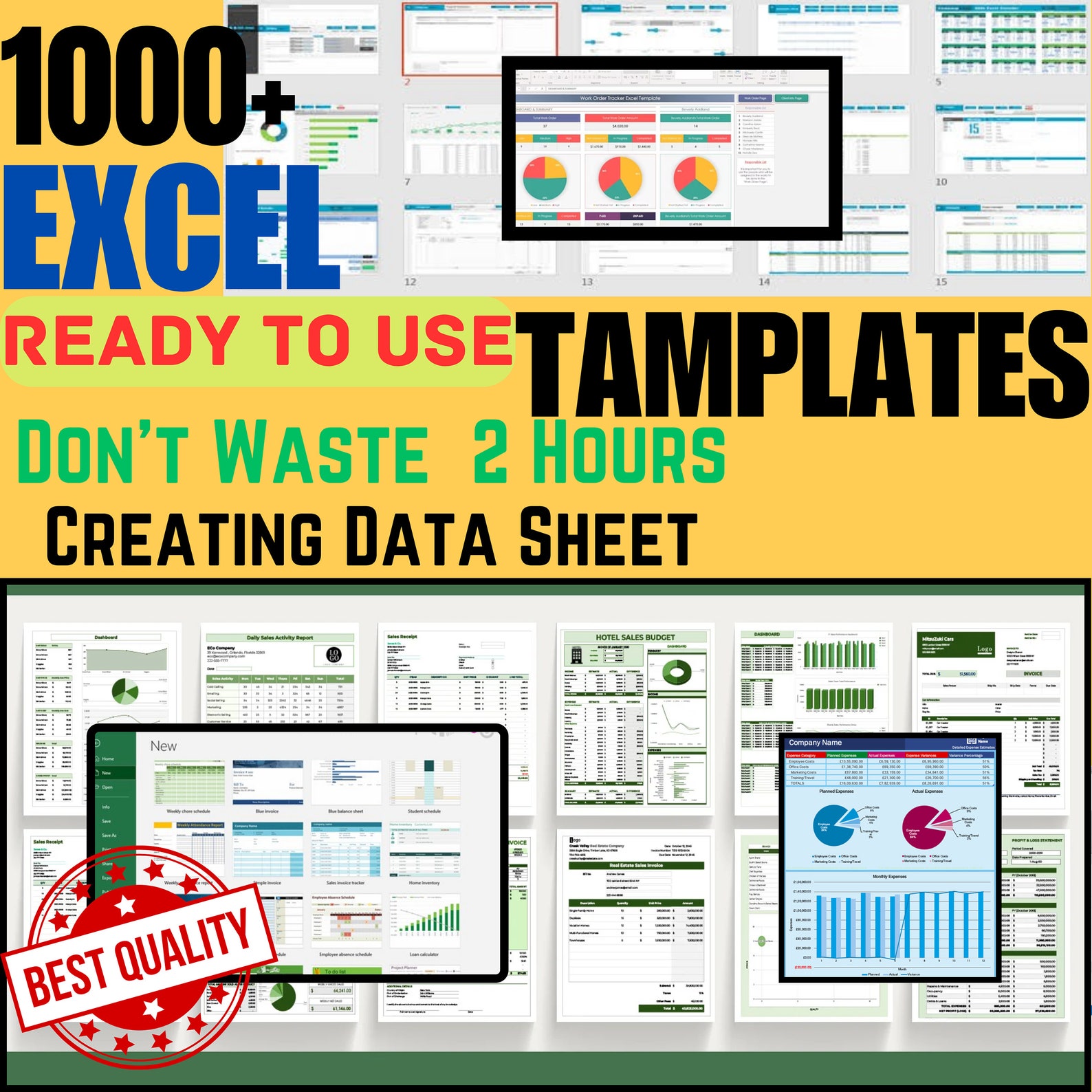 Collection of 1000 Excel Data Sheet Templates Business Spreadsheet ...