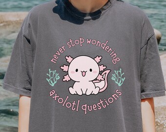 Axolotl Shirt Gen Z Shirt Coquette Shirt Ironisches Shirt ABDL Shirt Kidcore Shirt Coquette Kleidung Weirdcore Kleidung Kawaii Kleidung