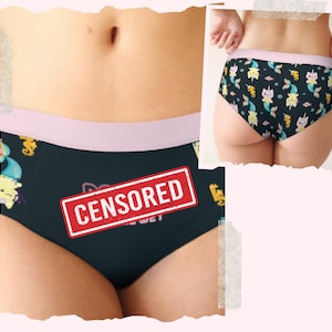 Mature Daddy Likes Me Wet DDLG Naughty Panties Gift for Submissive, ABDL Little Space Panties, DDlg Clothing Fetish Underwear Age Regression