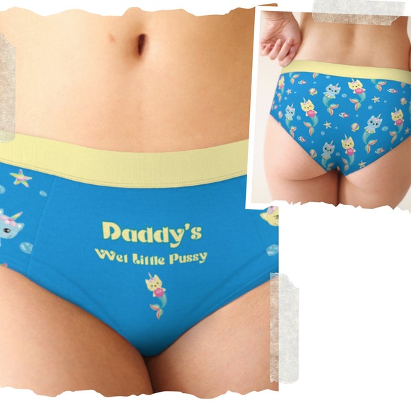 Daddy's Little DDLG Naughty Panties Gift for Submissive, ABDL Little Space Panties, DDlg Clothing Fetish Underwear ABDL Age Regression