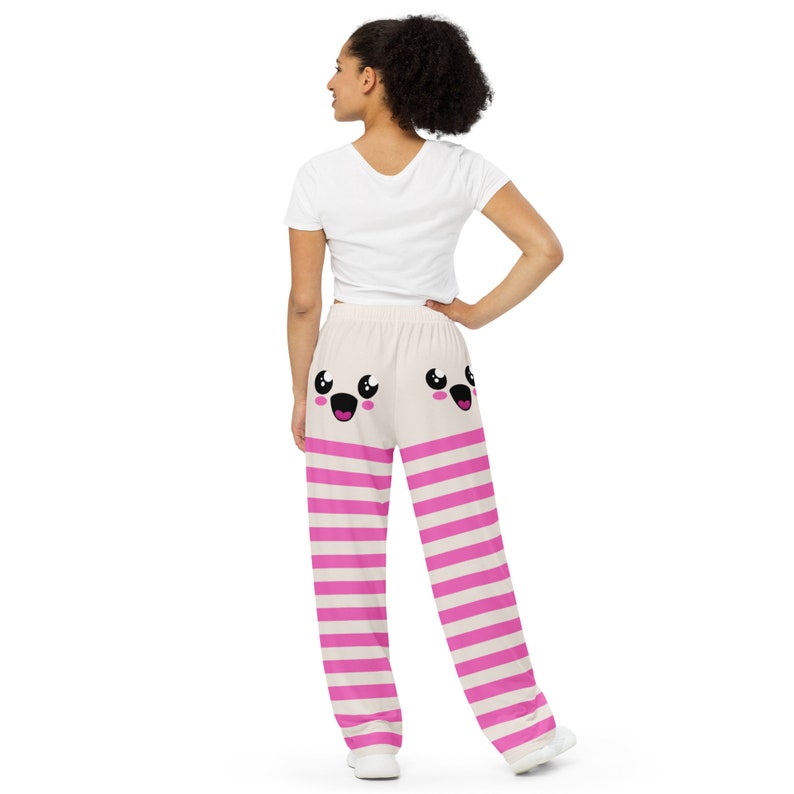 Cute Kawaii Unisex Wide-Leg Lounge Pants