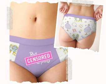 Mature DDLG Naughty Panties Gift for Submissive ABDL Little Space Panties, DDlg Clothing Fetish Underwear ABDL Age Regression Rub My