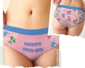 DDLG Naughty Panties Gift for Submissive, ABDL Little Space Panties, DDlg Clothing Fetish Underwear DDlg Kinky Lingerie, Kawaii Underwear