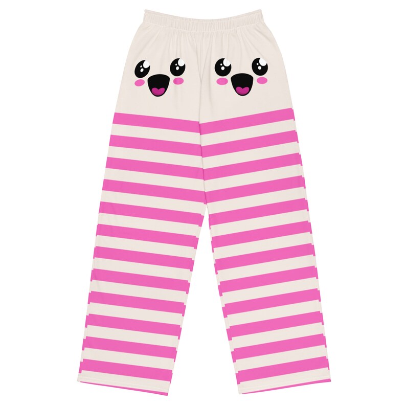 Cute Kawaii Unisex Wide-Leg Lounge Pants