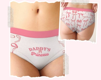 Daddy's Princess DDLG Sexy Panties Sexy Underwear Little Space Cute Panties Age Regression ABDL Clothing Naughty Panties Coquette Clothing