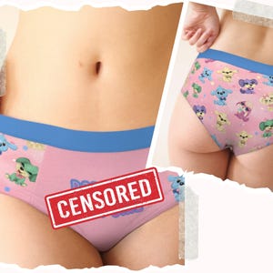 Mature DDLG Naughty Panties Gift for Submissive, ABDL Little Space Panties, DDlg Clothing Fetish Underwear DDlg Kinky Lingerie, Kawaii