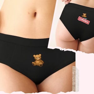 Mature Sexy Panties DDLG Naughty Panties Gift for Submissive, ABDL Little Space Panties, DDlg Clothing Fetish Underwear, Submissive Clothing