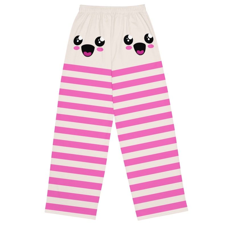 Cute Kawaii Unisex Wide-Leg Lounge Pants