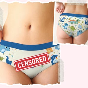 Mature Daddy's Babysaurus DDLG Naughty Panties Gift for Submissive, ABDL Little Space Panties, DDlg Clothing Fetish Underwear ABDL