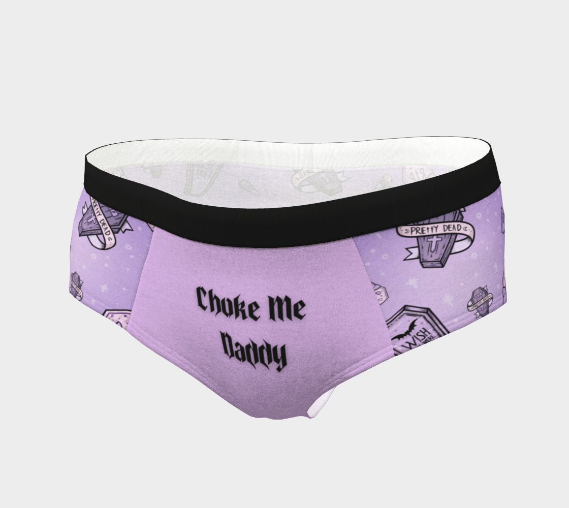 Bra and Panty Set: DDLG Naughty Panties Gift for Submissive, ABDL