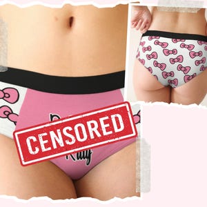Mature Rub My Kitty DDLG Naughty Panties Gift for Submissive, ABDL Little Space Panties, DDlg Clothing Fetish Underwear Regression Kawaii