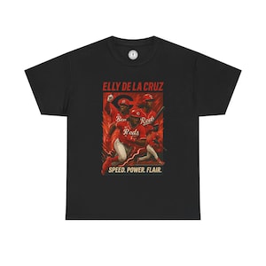 Camiseta con estilo Speed Power de Elly De La Cruz
