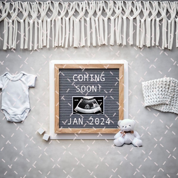Baby 2024 Announcement Etsy UK