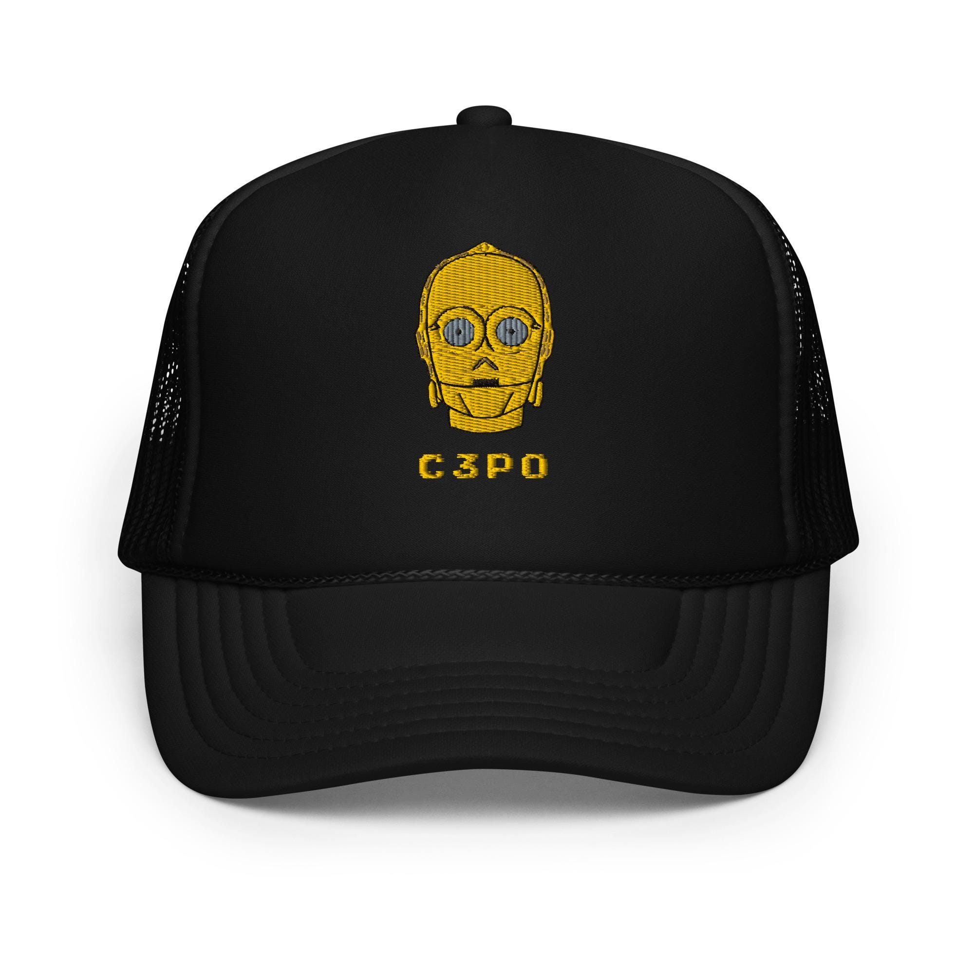C-3PO Embroideredtrucker Hat | Star Wars Fans Gift - Etsy