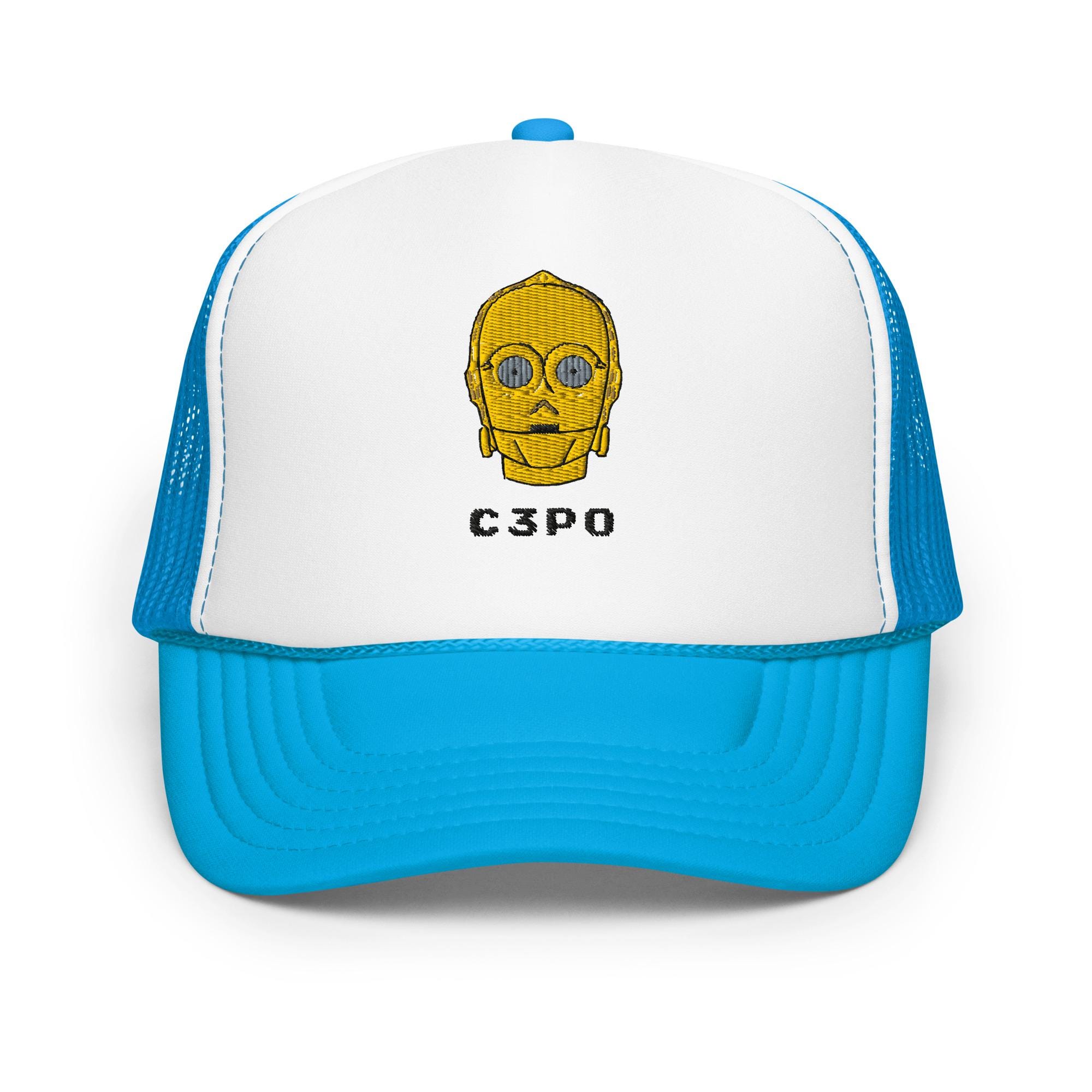 C-3PO Embroideredtrucker Hat | Star Wars Fans Gift - Etsy