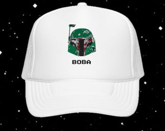 Boba Fett bestickter Trucker-Hut | Star Wars: Das Imperium schlägt zurück