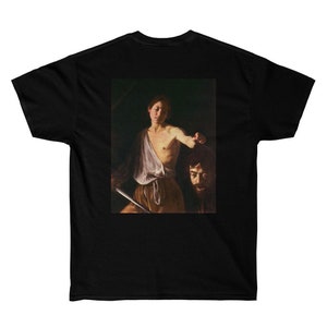 Streetwear T-Shirt Caravaggio David und Goliath – Unisex Ultra Cotton T-Shirt – INTER NOS