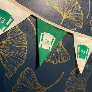Limerick GAA Hurling Trophy Bunting – Custom Sports Decoration, Hurling Fan Banner, Irish Sports Decor