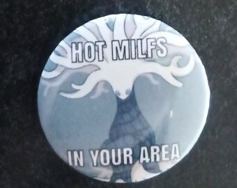 White Lady MILF Pin