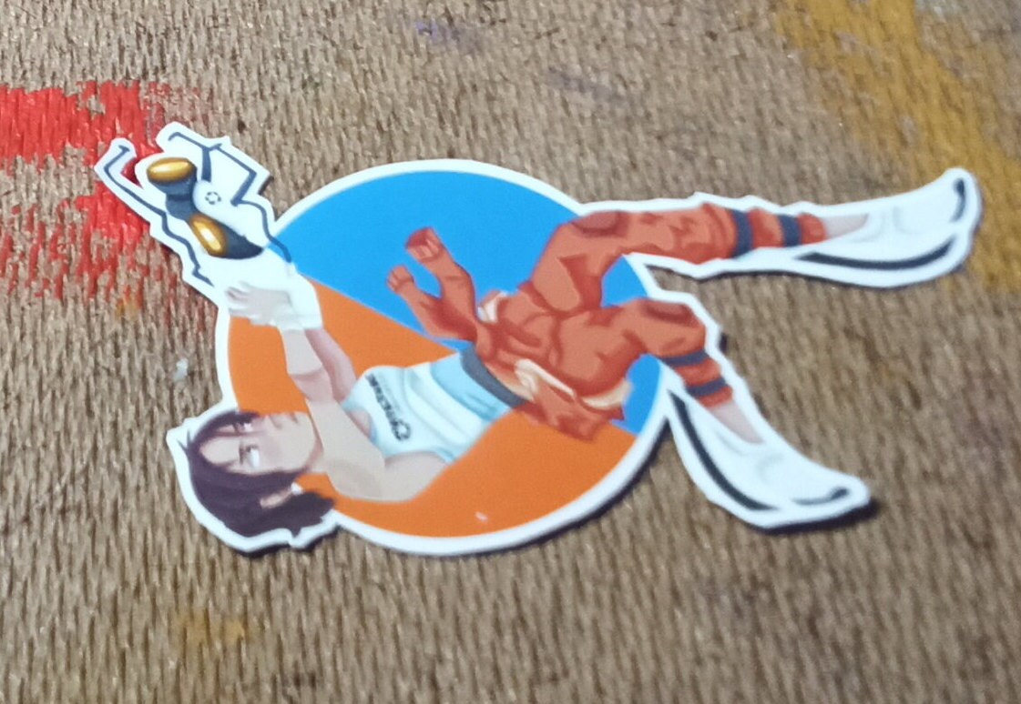 Portal 1 and 2 Chell Sticker - Etsy