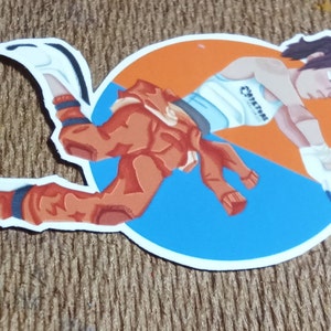 Portal 1 and 2 Chell Sticker - Etsy