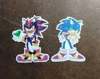 Sonic and Shadow Stickers