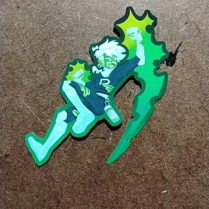 Danny Phantom Fighting Sticker