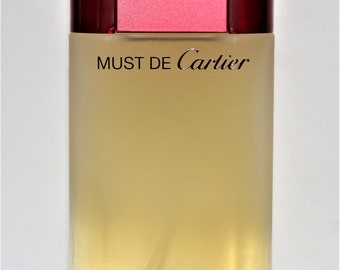 MUST De CARTIER Clair De JASMIN Edt 50 Ml Woman Vintage MUST De CARTIER Clair De JASMIN Edt 50 Ml Woman Vintage