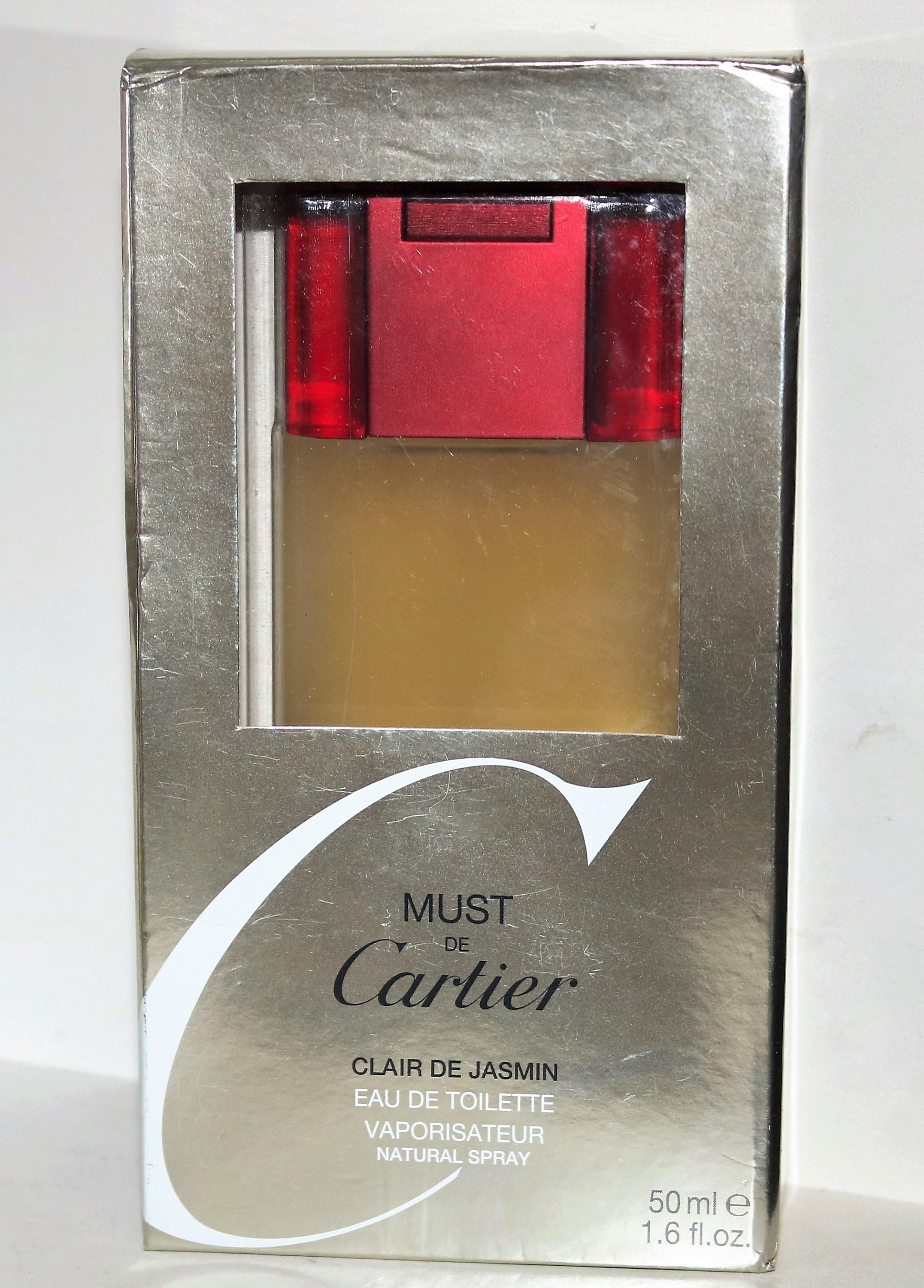 MUST De CARTIER Clair De JASMIN Edt 50 Ml Woman Vintage MUST De CARTIER Clair De JASMIN Edt 50 Ml Woman Vintage