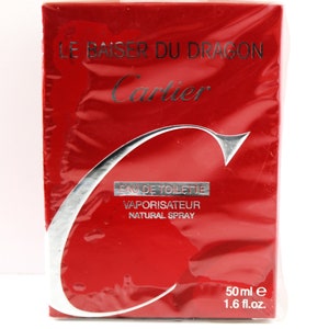 Le Baiser du Dragon Cartier EDT (eau de toilette) 50ml. Discontinued vintage