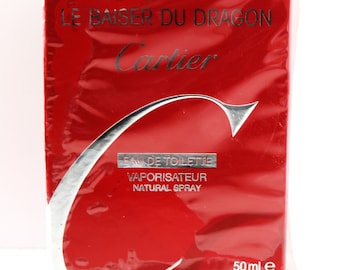 Le Baiser du Dragon Cartier EDT (eau de toilette) 50ml. Discontinued vintage