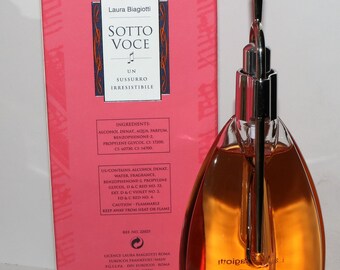 Laura Biagiotti Sotto Voce EDT 50ml Discontinued Very Rare