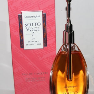 Laura Biagiotti Sotto Voce EDT 50ml Discontinued Very Rare Beautiful