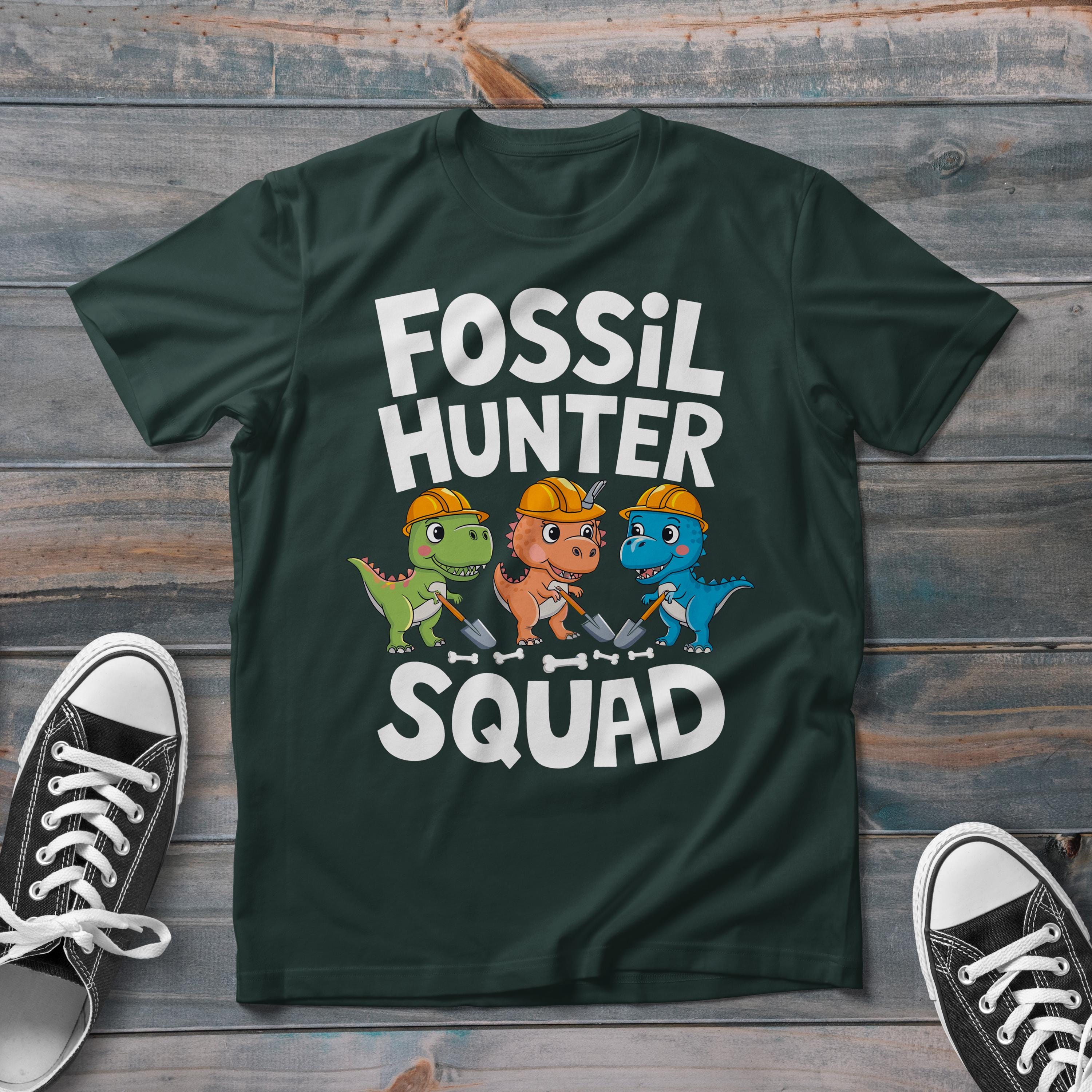 Paleontology T-shirt, Fossil Hunter Dinosaurs Squad Retro Tee, Vintage Science Sweater, Best Paleontologist Gift