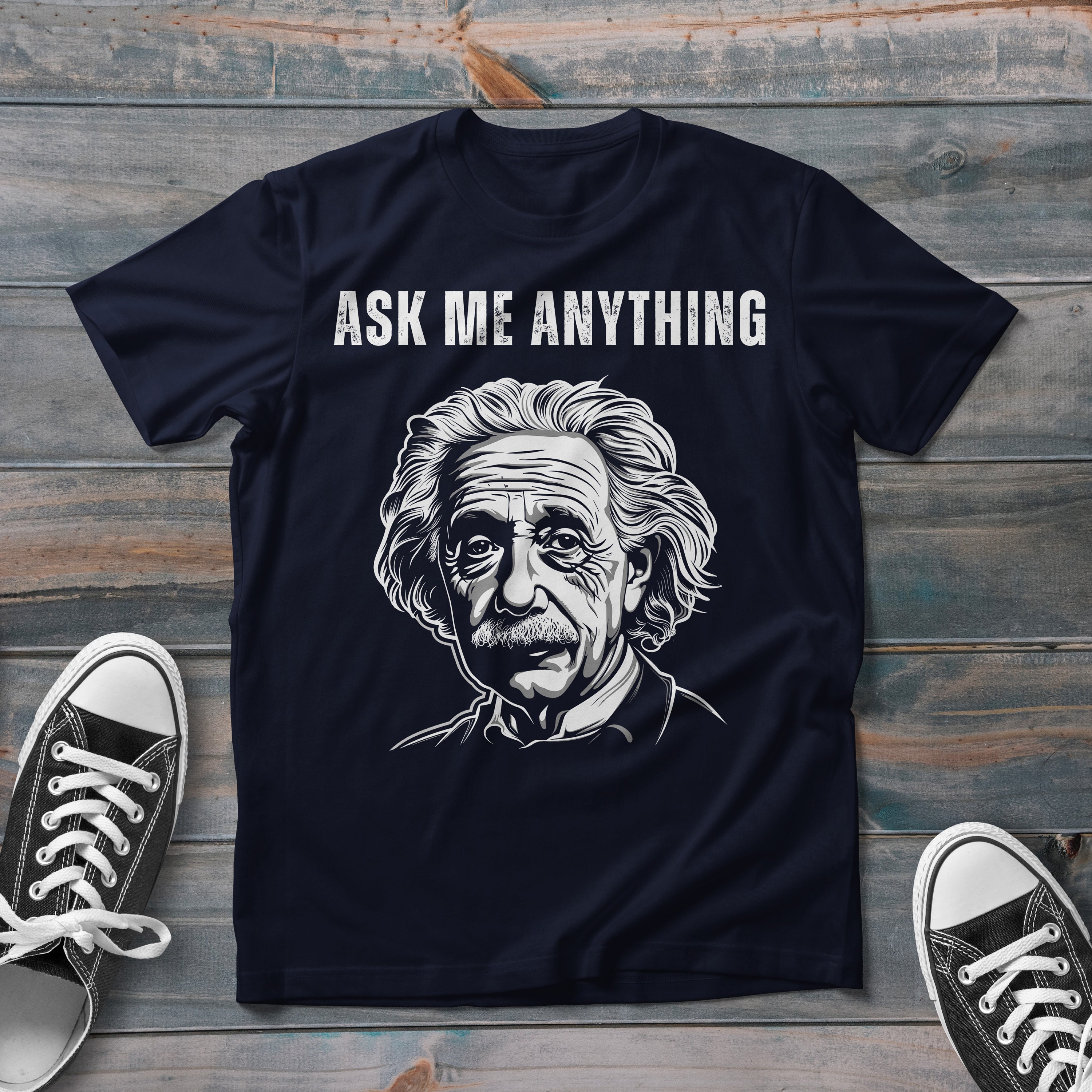 Albert Einstein Tongue Out - T-Shirt – Absurd Ink