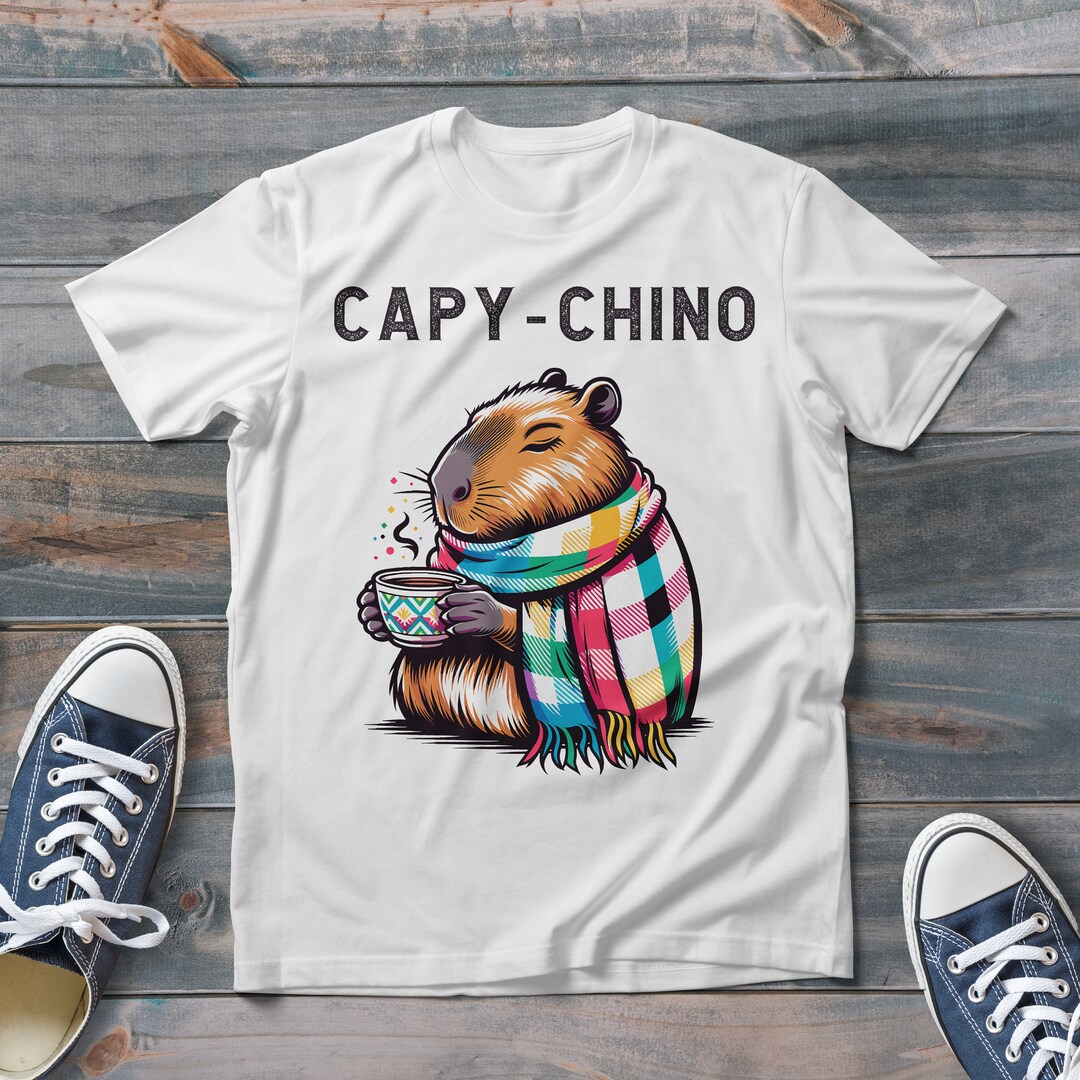 COFFEE & CAPYBARAS 035 T-Shirt US