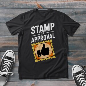 Camiseta de cartero, camiseta vintage con sello de aprobación, camiseta de entrega de cartero de moda, el mejor regalo para trabajadores postales