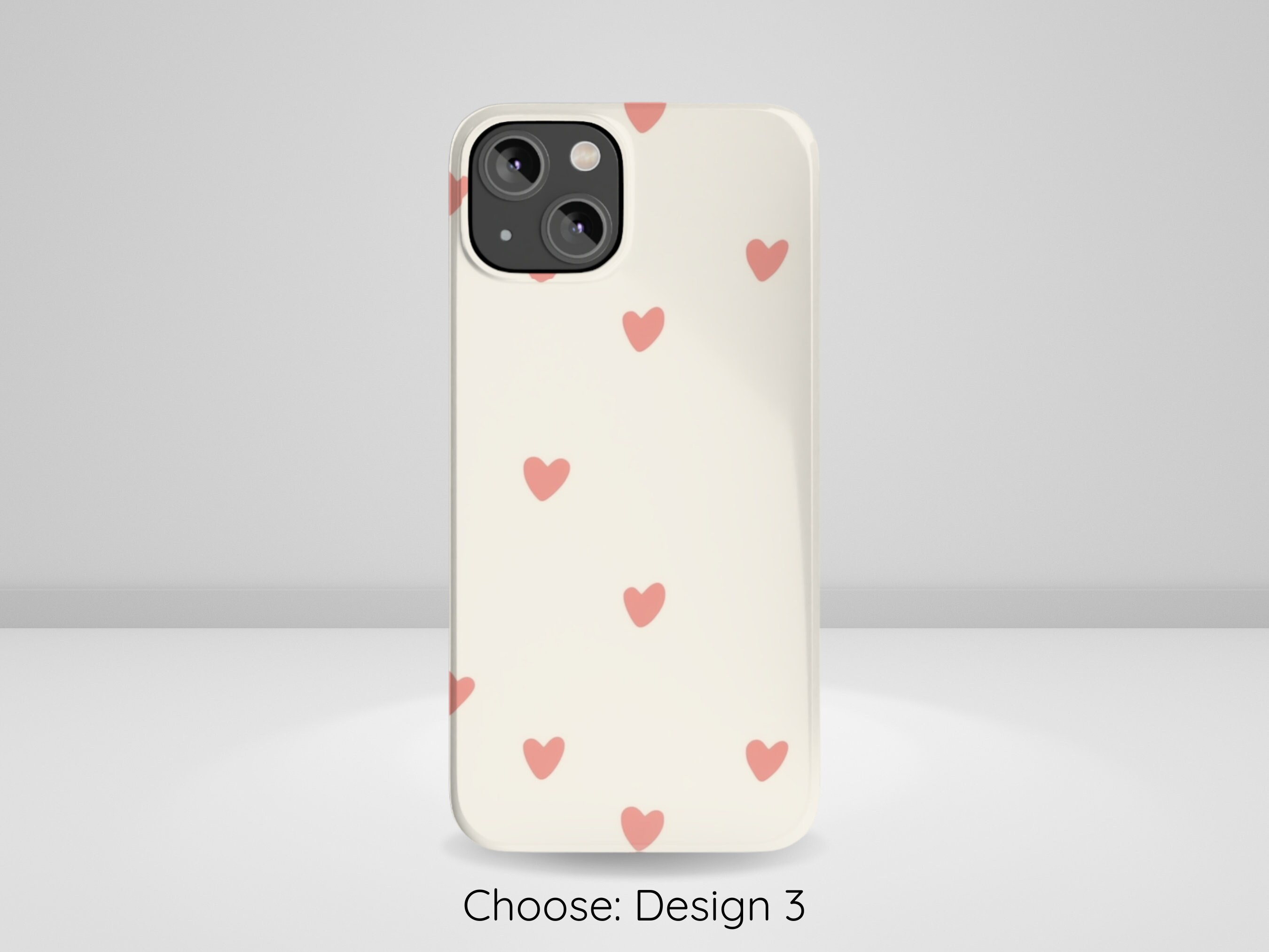 Red Heart Phone Case Pink Couquette Phone Case Love Phone