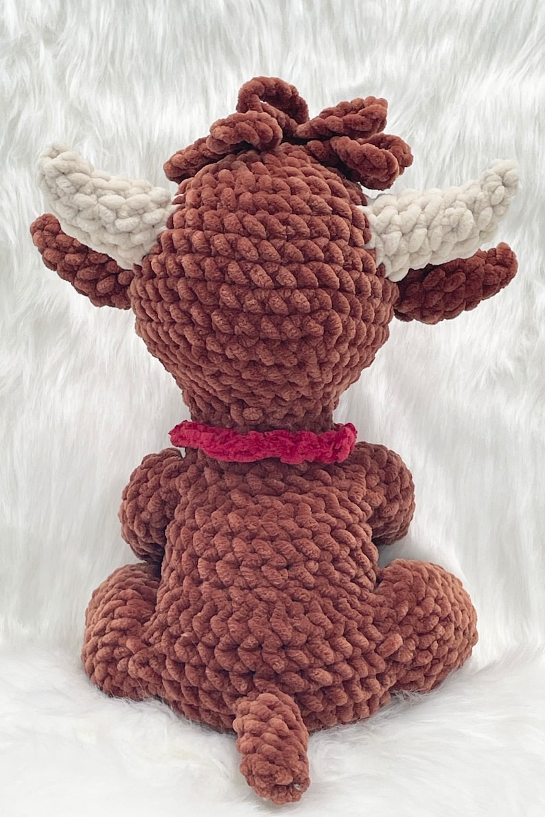 Highland Cow Crochet Pattern Bull Cow Large Amigurumi PDF Etsy Highland Cow Crochet Pattern Bull Cow Large Amigurumi PDF Etsy